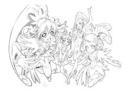 e38389e382ade38397e383aa2 jpg 3 508 2 480 ピクセル ぬり絵 塗り絵 プリキュア 塗り絵