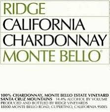 Ridge Vineyards Chardonnay