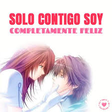 Bonita Pareja Anime Con Frase De Amor Corta Pareja Anime Frases De Amor Anime Frases