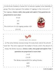 (where y is the money gained in dollars and x is the hours.proportional relationships, including ratios & proportional relationships worksheets, ratios & proportional relationships practice problems 7.ee.b.3 word problems with varied rationals. Graphing Proportional Relationships Word Problem Worksheets Teaching Resources Tpt