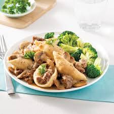 Coquilles Farcies Au Boeuf Stroganoff 5 Ingredients 15 Minutes Nutrition Recipes Food Recipes