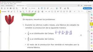 Actividades de matemática para 4° epb. Libro De Matematicas 4 Grado 2020 Contestado Desafios Matematicos 4 P 120 124 Youtube