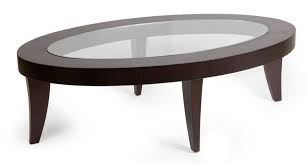 Vintage coffee table wicker rattan bamboo with matching living room lot of 2. F164 Chocolate Brown Wooden Oval Coffee Table
