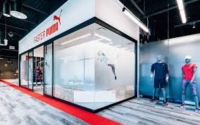 Puma Showroom Space In 2020 Airport Design Showroom Interior Design Showroom
