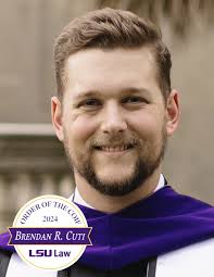 2024 LSU Law Order of the Coif: Brendan R. Cuti