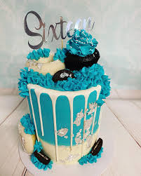 Order online from your local bakery to indulge in a delicious bundt cake today. Happy 16th Birthday Cake Blue Delish Cakes By Tracey Facebook