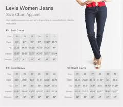 Levis Jeans Size Chart Conversion The Best Style Jeans