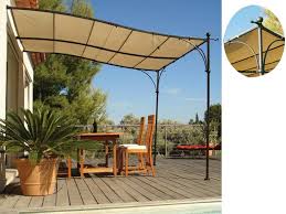 Anbaupergola Luberon 3 X 3 M Zoom Rustikale Pergola Pergola Design Pergola Plane