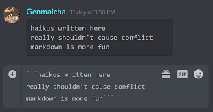 Letters with lines through them. Markdown Text 101 Chat Formatting Bold Italic Underline Discord