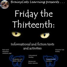 See more ideas about friday the 13th, . Friday 13th Worksheets Teaching Resources Teachers Pay Teachers