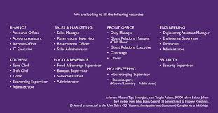 Get the right job in johor bahru with company ratings & salaries. Frasers Hospitality On Twitter Johor S Newest And Most Exciting Hotel Residence Is Hiring Join Us At Our Walk In Interviews For Jobs At Capri By Fraser Johor Bahru Malaysia From 1 To