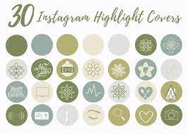 Maybe you would like to learn more about one of these? 30 Instagram Story Highlight Icons Green Monochromatic Icon Etsy Instagram Highlight Icons Instagram Icons Instagram Feed Ideas Posts