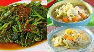 Malam sabtu memang paling asyik nonton layar tancep: Resep Masakan Rumahan Tumis Kangkung Sop Lodeh Jagung Menu Sehat Untuk Makan Malam Keluarga Tribunnewsmaker Com