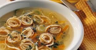 Fladlesuppe Mit Gemuse Rezept Lebensmittel Essen Essen Rezepte