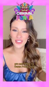 🎤🔥 ENCERRAMENTO ÉPICO NO CARNAVAL DE PONTALINA! 🔥🎤, Hoje a festa fica  por conta da incrível Jennifer Scheffer, trazendo toda a energia pra fechar  com chave de ouro! 🚀💃 Bora se jogar na pista e curtir ...