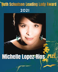 It's time to celebrate our 2021 Ruth Schudson Leading Lady Award recipient 