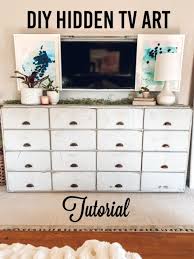 Maybe you would like to learn more about one of these? Diy Hidden Tv Art Tutorial Living With Lady