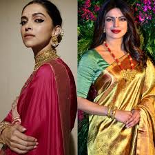 Deepika Padukone Priyanka Chopra Celebrity Inspired Silk Saree Looks You Can Flaunt This Wedding Season Pinkvilla Home bollywood fashion bollywood sarees 15 glamorous bollywood celebrity saree looks 2019.