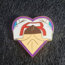 Sexy Heart Shaped breast Pin Pokémon/Jessie Rocket Team Metal Enamel Badge  | eBay