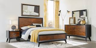 Miah solid wood 3 piece dresser set. Blair Hills Pecan 5 Pc King Panel Bedroom Rooms To Go