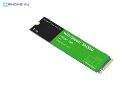 Ổ cứng gắn trong WD GREEN SSD 1TB SN350 NVMe M.2-2280 PCIe Gen3x4 (màu xanh  Green) (WDS100T3G0C)