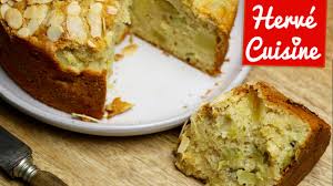 Gateau Moelleux A La Pomme Et A La Rhubarbe Hervecuisine Com