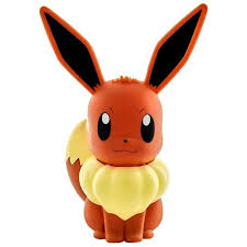 Coloriageetdessins.com vous offre la possibilité de colorier ou imprimer votre dessin pokémon evoli en ligne gratuitement. Teknofun Pokemon Evoli Lampe Led 25 Cm 811371 Marron Cdiscount Maison