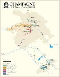 As a frontier region, champagne has been invaded whenever france is attacked from the east—from louis xiv's wars with the champagne consists mostly of flat plains interrupted by low hills and by the valley of the marne river. Guildsomm Wine Map Wine Region Map France Wine
