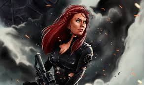 Find the best scarlett johansson black widow wallpaper on wallpapertag. Hd Wallpaper Comics Black Widow Girl Green Eyes Marvel Comics Red Hair Wallpaper Flare