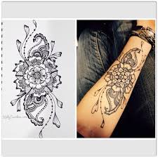 Xmasir henna tattoo stencil kit/temporary tattoo template set of 20 sheets, indian arabian tattoo stickers mehndi stencils body art designs for hands. Private Henna Tattoo Appointment