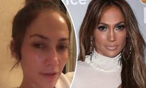 Makeup without celebrities celebs gaga lady trump totally ivanka shocking lopez jennifer unrecognizable. Jennifer Lopez 47 Goes Makeup Free On Instagram Daily Mail Online