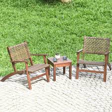 Overstock (photo courtesy of overstock) overstock Costway 3 Piece Seating Group With Cushions Reviews Wayfair