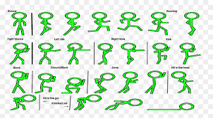 When we talk of color, it is the one of the fist thing after noise that attracts a child. Transparent Two Stick People Clipart Fighting Stickman Sprite Sheet Hd Png Download Vhv