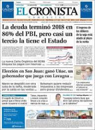 Periodico El Cronista Comercial Argentina Periodicos De Argentina Toda La Prensa De Hoy Kiosko Net Argentina Periodismo Prensa