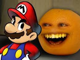 Marshmallow (also known by his given name, winkie,or by his gang nickname, marshmallow 2), is a main character in the annoying orange series. Super Mario Vede Annoying Orange Che Parla Con Mario Il Video E Inglese Annoying Orange Cute Pokemon Wallpaper Funny Cat Photos