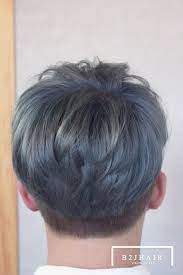 Only for 2b and a2. Blue Grey Hair Color Kpophairstyleforguys Kpophair Koreanguyhair Koreanhairstyles Korean Hair Color Boys Dyed Hair Men Hair Color