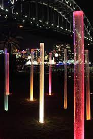 Hassell Lights The Way To Walsh Bay For Vivid Sydney Landscape Architecture Landscape Lighting Lighting Design