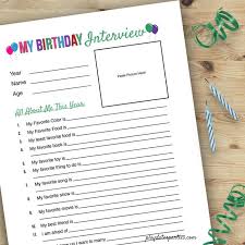 Things To Do Near Me For Birthday Parties 5 Birthday Traditions That Aren T A Party Plus A Free Printable Birthday Traditions Birthday Games For Kids Birthday Interview