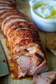 · pork loin recipe is very easy to prepare and results in a juicy, tender and very flavorful meal. Spicy Harissa Roasted Pork Tenderloin The Wanderlust Kitchen