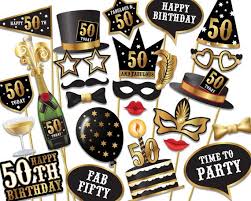 50th Birthday Photo Booth Props Free Printable 50th Birthday Photo Booth Props Instant Download Printable Pdf Fiftieth Birthday Party Pho Birthday Photo Booths 50th Birthday Party Photo Booth Party Props