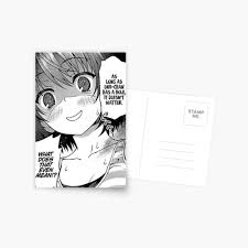 As Long As Onii Chan Has A Hole Postcard By Soberfox Redbubble