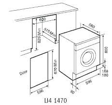 standard washer size loadtop co