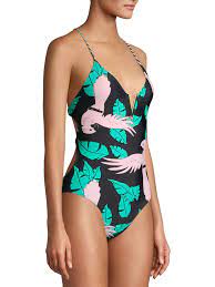 No Boundaries No Boundaries Juniors Polly In The Tropics One Piece Swimsuit Walmart Com Junior Swimsuits Tropical Swimsuits One Piece Swimsuit