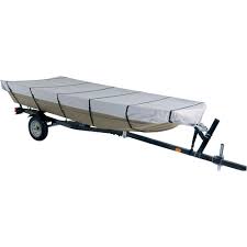 Jon boat trailerable boat cover. Harbor Master 300 Denier Polyester Water Resistant Jon Boat Cover Gray Walmart Com Walmart Com