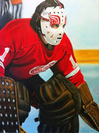 Jim Rutherford Detroit Red Wings By John Dykes Hockey Goalie Rangers Hockey Detroit Red Wings Hockey