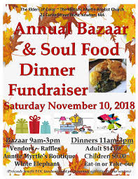 Load up your plate with these southern. Elders Of Color Bazaar Soul Food Dinner Fundraiser Historic Myrtle Baptist Church