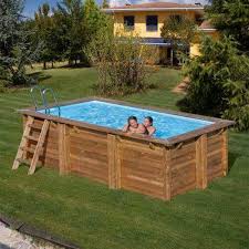 Piscine Bois Sunbay Marbella 400 X 250 Cm 790096
