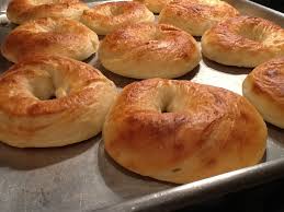Pic Of My Attempt At Home Made Bagels Copied From Another Pinner S Post Not Bad Food Homemade Bagel