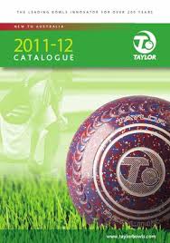 Taylor Bowls Australia Catalogue 2012 By Mtcmedia Issuu