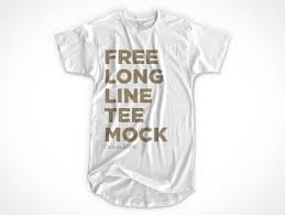 Download Free Longline T Shirt Psd Mockup Psd Mockups